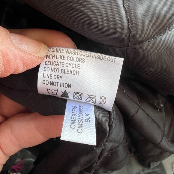 Leather Calvin Klein Classic Jacket, Collared Zipper, Pockets, Black, Men’s Lg - Picture 12 of 12